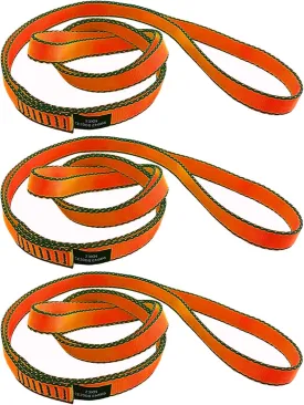 18MM Nylon Climbing Slings Runners 23 kN Strong Webbing Straps for Rock Climbing, Rappelling, Swing, Yoga Hammock etc