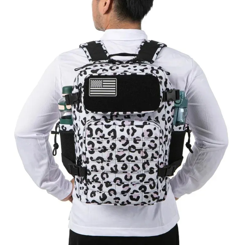 25L Durable Tactical Backpack - Water-Resistant, 25L Capacity, Multi-Compartment Outdoor Daypack