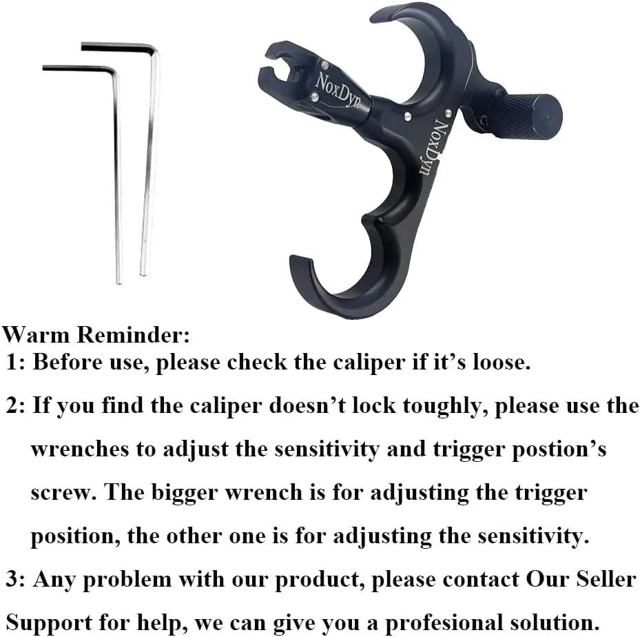 Archery Release 360 Rotatable Thumb Release for Compound Bow
