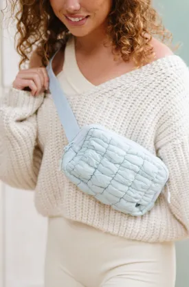 Atlas Quilted Belt Bag-Final Sale