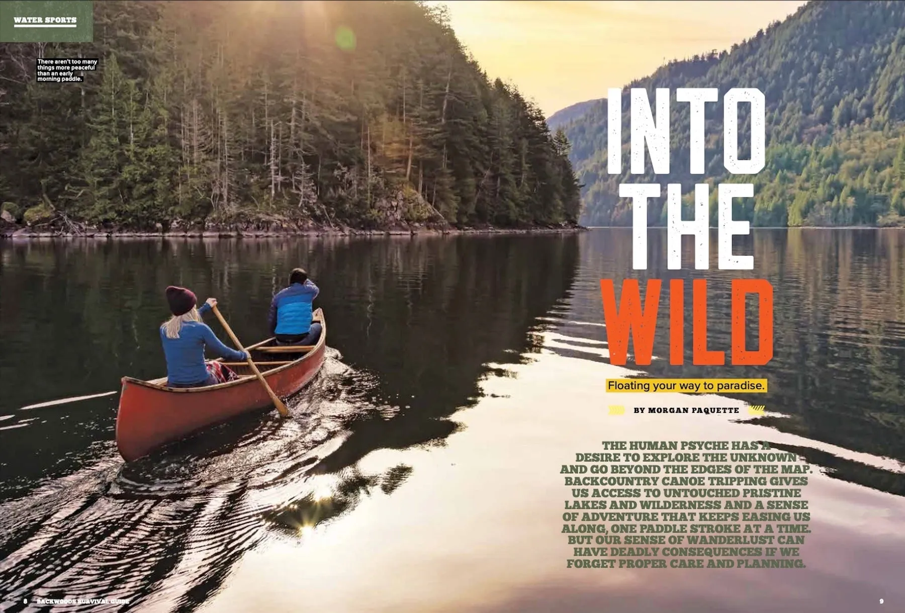 Backwoods Survival Guide - Living Off the Land No. 22: River Float Trips, White Willow Tree Pain Reliever, Knife Sharpening Tips & Lots More!
