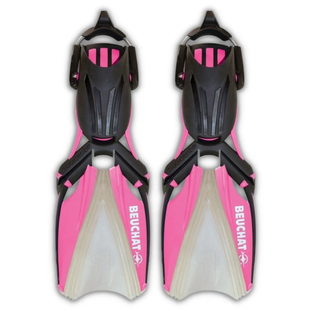 BEUCHAT AQUABIONIC FINS PINK