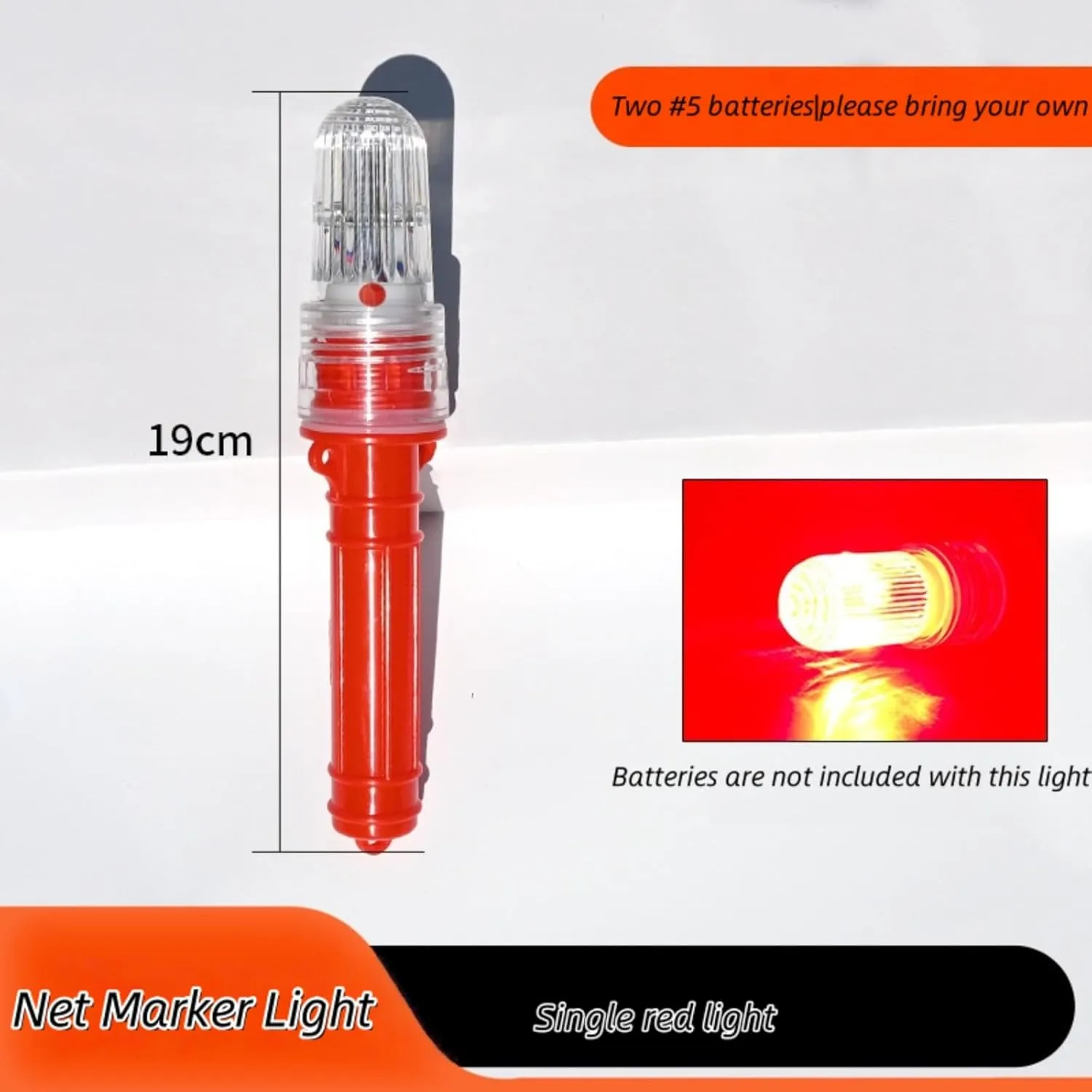 Boat Flares  Waterproof Emergency Flares for Boating, Life Rafts & Survival KitsDurable Flares for Storm, Fog & NightBattery not Included (3PCS)