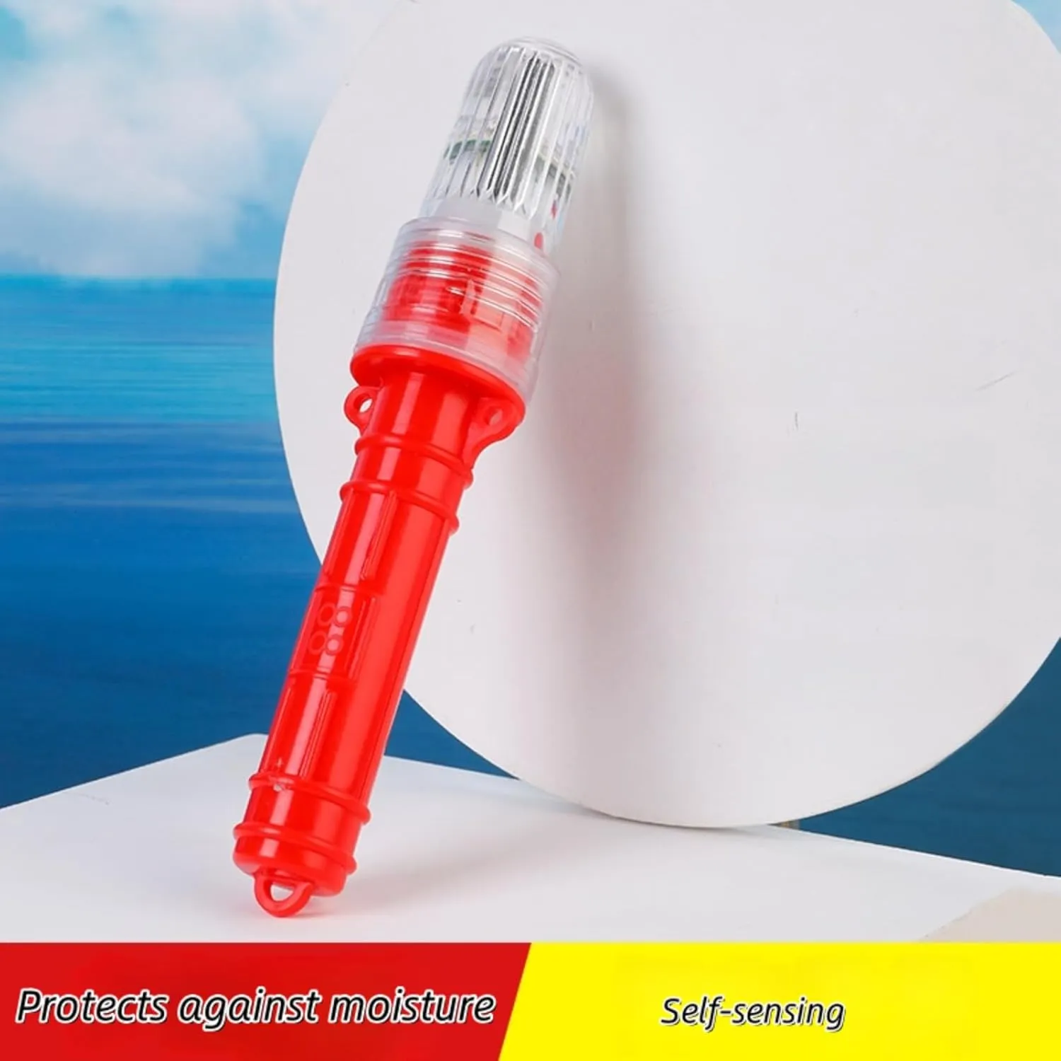 Boat Flares  Waterproof Emergency Flares for Boating, Life Rafts & Survival KitsDurable Flares for Storm, Fog & NightBattery not Included (3PCS)