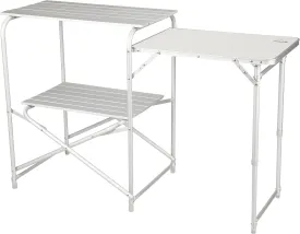 Camping Roll Top Kitchen Made from Weather-Resistant Aluminum (by Caddis Sports)