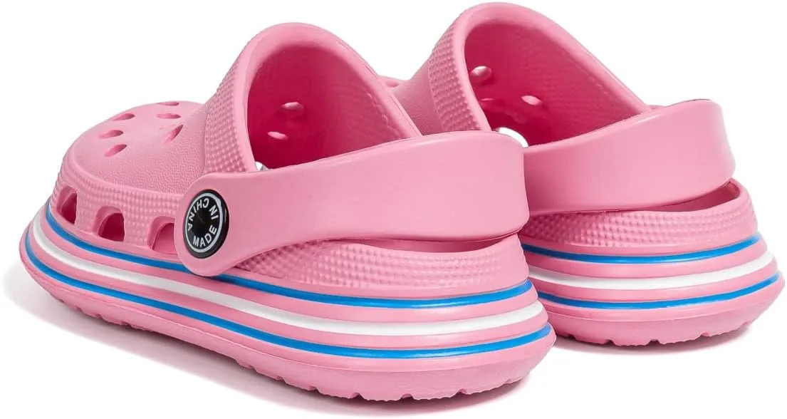 Casazoe Toddler Kids Boys Girls Cute Garden Water Clogs Sandals Slip On Shoes Slipper Slides Lightweight Outdoor Summer Infant Children Beach Pool Shoes (Baby/Toddler Kids)