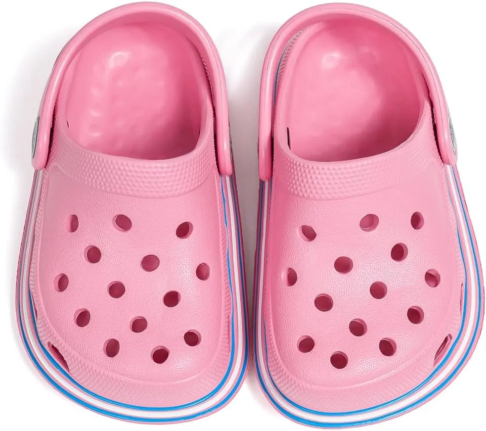 Casazoe Toddler Kids Boys Girls Cute Garden Water Clogs Sandals Slip On Shoes Slipper Slides Lightweight Outdoor Summer Infant Children Beach Pool Shoes (Baby/Toddler Kids)