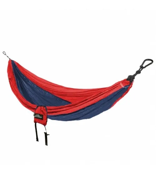 Castaway Double Travel Hammock - Red/Navy