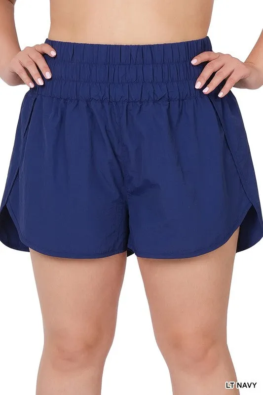 Curvy Girl Katy Athletic Shorts