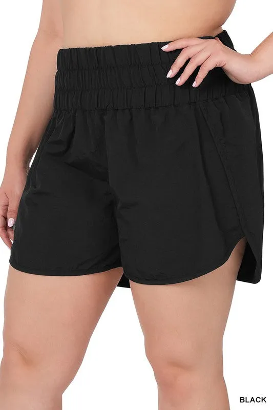 Curvy Girl Katy Athletic Shorts