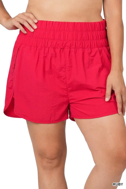 Curvy Girl Katy Athletic Shorts