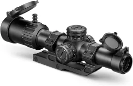 CVLIFE EagleTalon LPVO Rifle Scope with 30mm Cantilever Mount, Illuminated BDC Reticle for .223/5.56 and .308/7.62