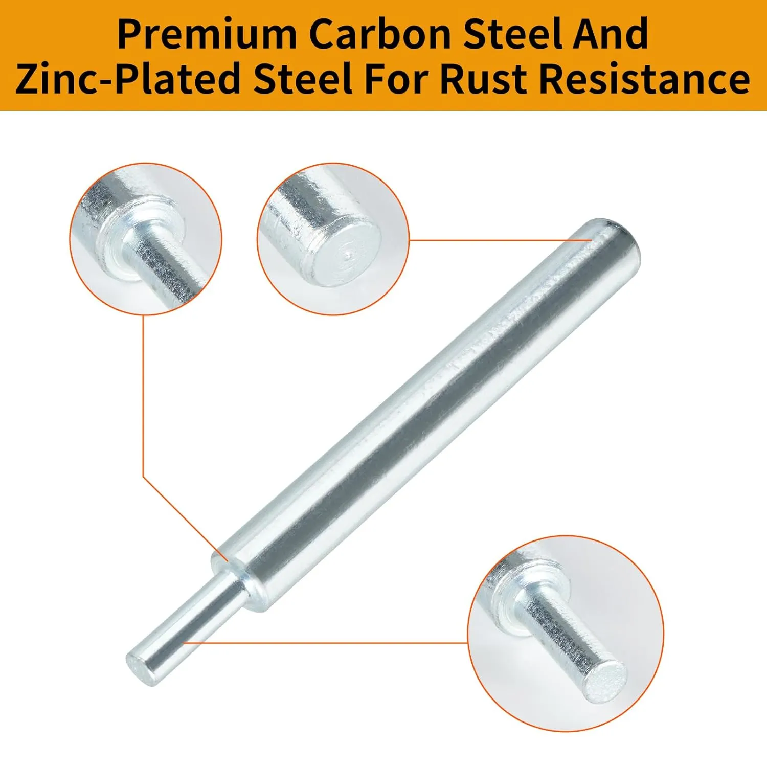 Drop-in Anchor Setting Tool for Concrete - Thread Size 1/4"-20 1PCs