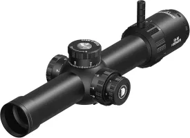 ED-AR 1-8X24 LPVO Rifle Scope with Parallax Adjustment, First Focal Plane Rifle Scope 34mm Tube with Illuminated Reticle, Waterproof Fog-Proof Rugged Tactical Hunting Scope