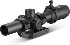 EZshoot LPVO Rifle Scope with Cantilever Mount, Illuminated Rangefinder Reticle Scope, Second Focal Plane Rifle Scopes with Zero Reset for Hunting