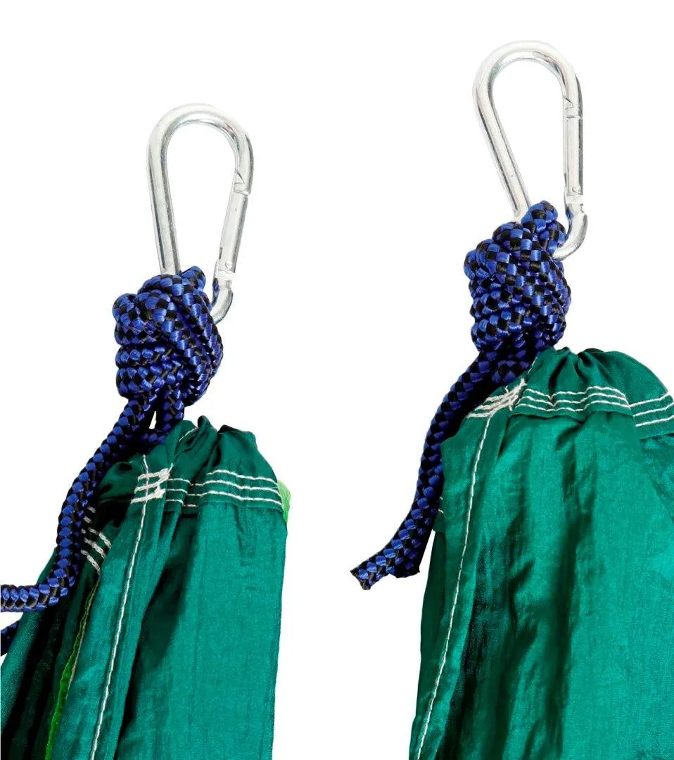 FabSeasons Green Olive Nylon Hammock for outdoor purpose