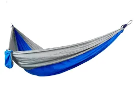 FabSeasons Greyblue Nylon Hammock for outdoor purpose