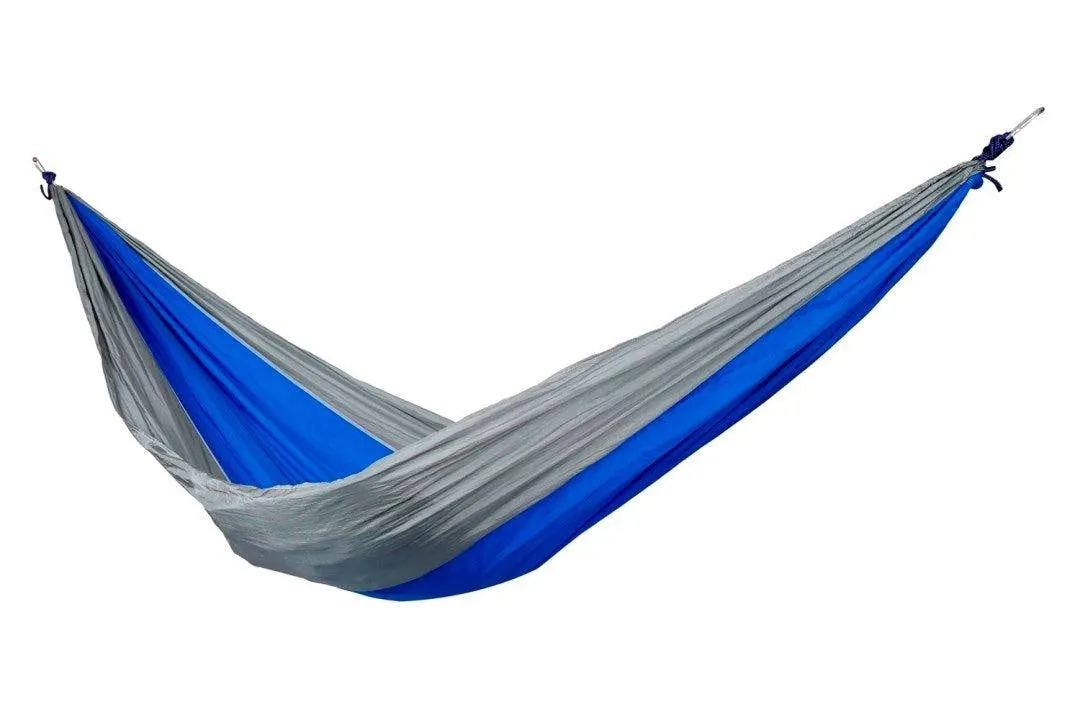FabSeasons Greyblue Nylon Hammock for outdoor purpose