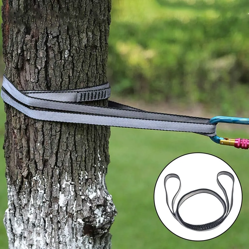 FOSER 18mm Nylon Climbing Sling Runner, 23KN Nylon Rope,Apply to Rock Climbing, Mountaineering, Hiking, Downhill, Emergency Equipment, etc