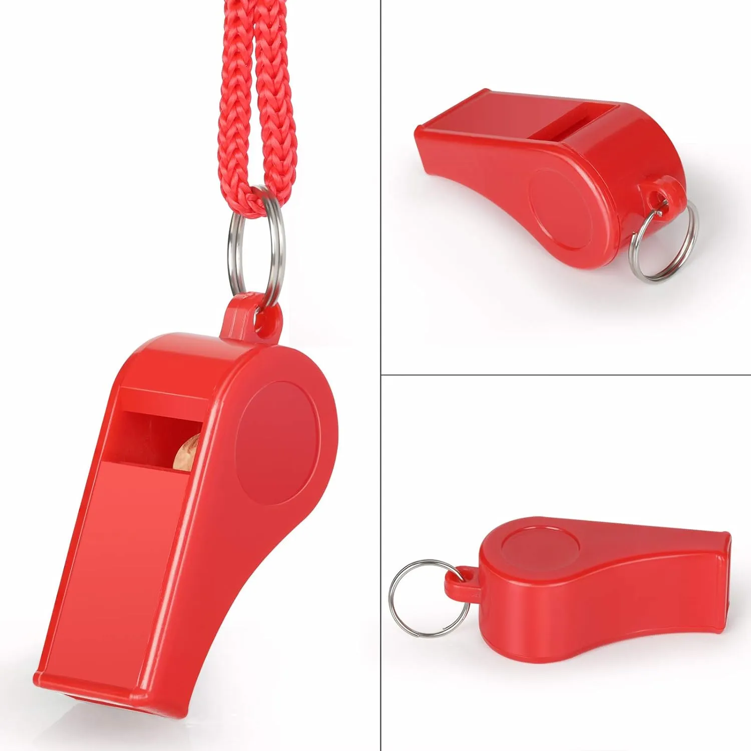 Fya Whistle with Lanyard and Mouth Grip, Super Loud Sports Whistles, Perfect for Coaches, Referees, Emergency, Lifeguard, Survival, Outdoor
