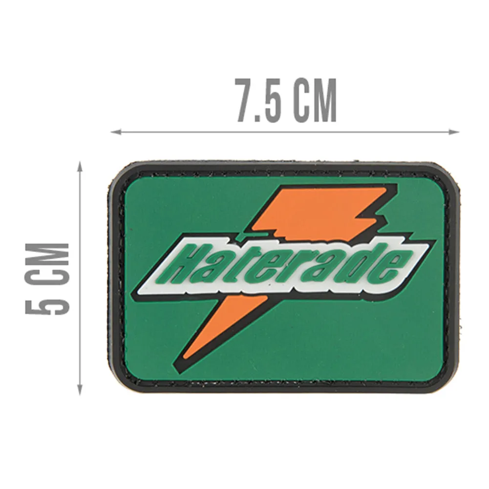 G-FORCE HATERADE Tactical Hook & Loop PVC Morale Patch