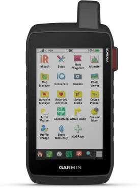 Garmin Montana 760i, Rugged GPS Handheld Navigator with Built-in inReach Technology for SOS and 2-way Texts in Remote Areas, 5 Touchscreen, 8MP Camera, Satellite Imagery and Maps for Road or Trails