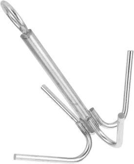 Grappling Hook Claw 316 Stainless Steel 4-Claw Marine Anchor Boat Yacht Hardware Grappling Hook Compact Design for Anchoring Salvage Outdoor Activities