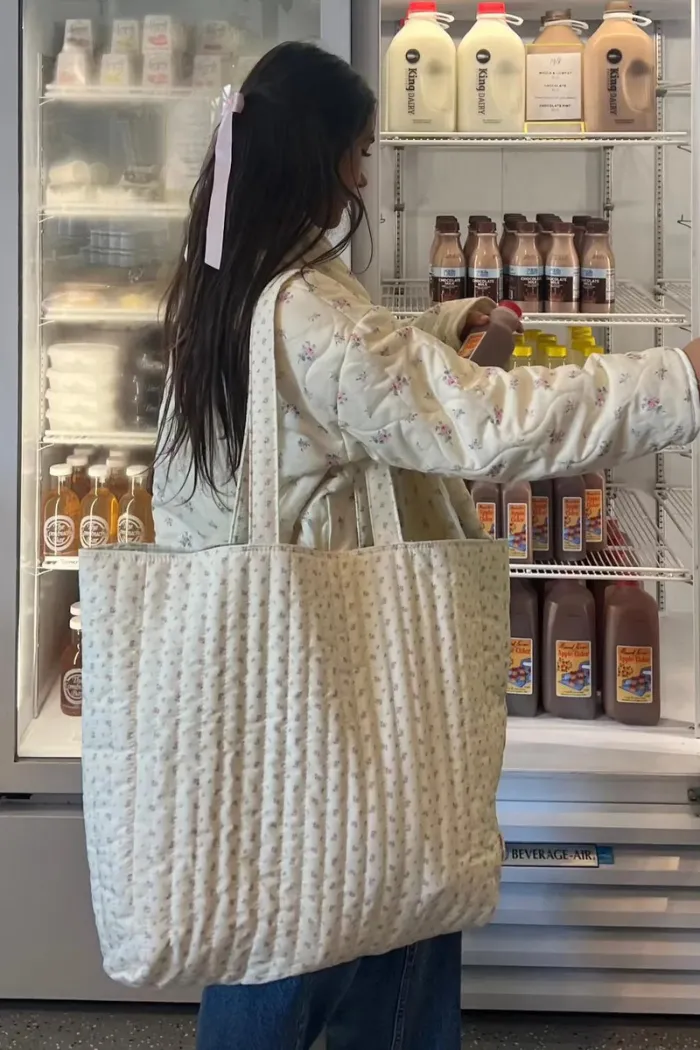 Happy Camp3r Strawberry Milkshake Tote