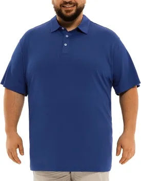 HOdo Big and Tall Mens Polo Shirt Moisture Wicking Sport Golf Shirts 2XL-6XL