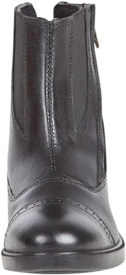 Huntley Equestrian Unisex-Child Daisy Clipper Children's Leather Paddock Boots