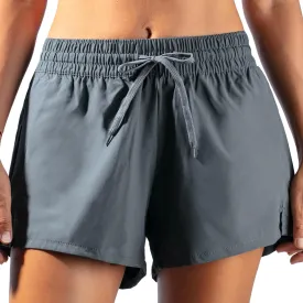 Kanu Surf Women's Darren Swim UPF 50  Quick-Dry Stretch Gym Shorts 2 Side Back Zipper Pocket