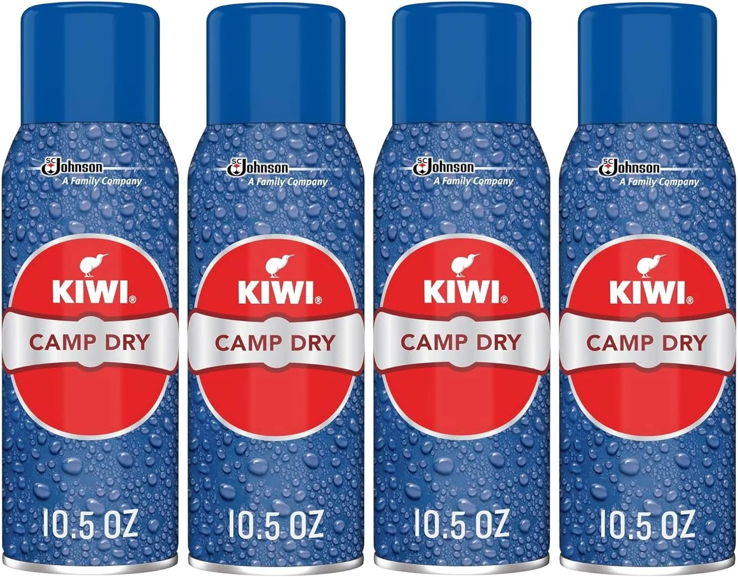 KIWI Camp Dry Fabric Protector 10.5 Ounce (Pack of 4)