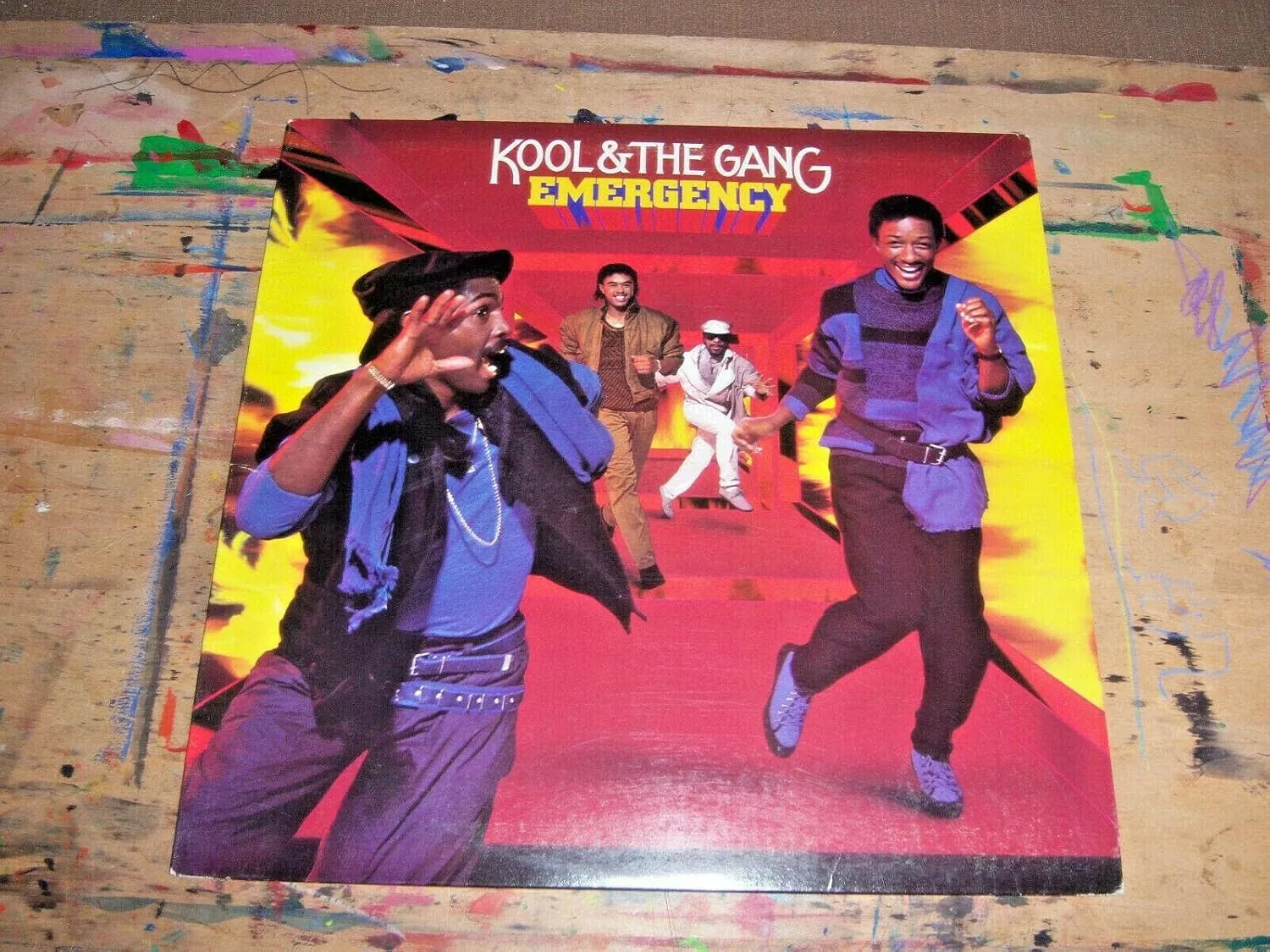 Kool & The Gang Emergency vinyl record