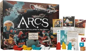 Leder Games Arcs: Conflict & Collapse in The Reach - 2 to 4 Players, Ages 14 