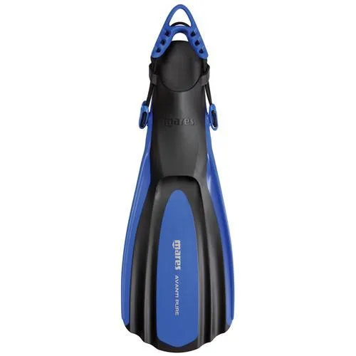 Mares Avanti Pure Open Heel Fins, Blue