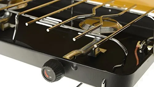 Martin Durable Camping Outdoor Portable Propane Gas Dual Burner