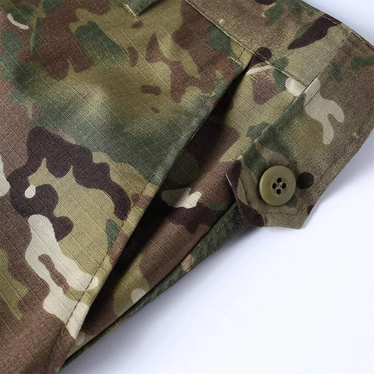 Military Camo Suit Tactical Hunting Combat BDU ACU Uniform Army Set Jacket and Pants