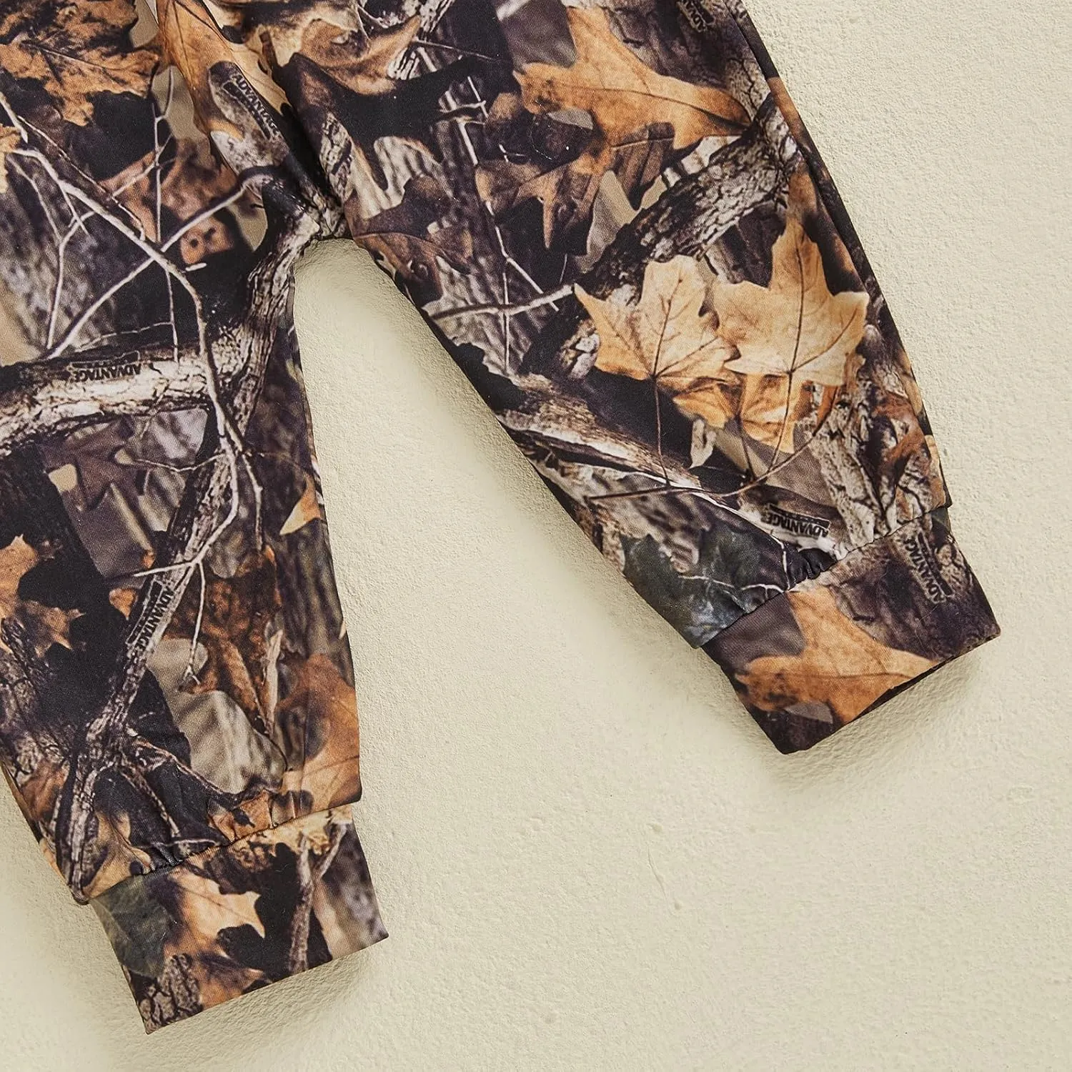 Newborn Baby Boy Hunting Clothes Deer Short Sleeve Romper Bodysuit Camouflage Pants Hat Set 3Pcs Summer Outfits