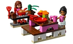 NOW RARE RETIRED LEGO FRIENDS KIT FROM 2012 Adventure Camper, Set 3184, Complete with 2 Minifigures, Olivia & Nicole, 2 Instructions’ Booklets & Box included (325 PIECES) 2 MINIFIGURES, 2 BIKES, SURFBOARD, STICKERS ETC...