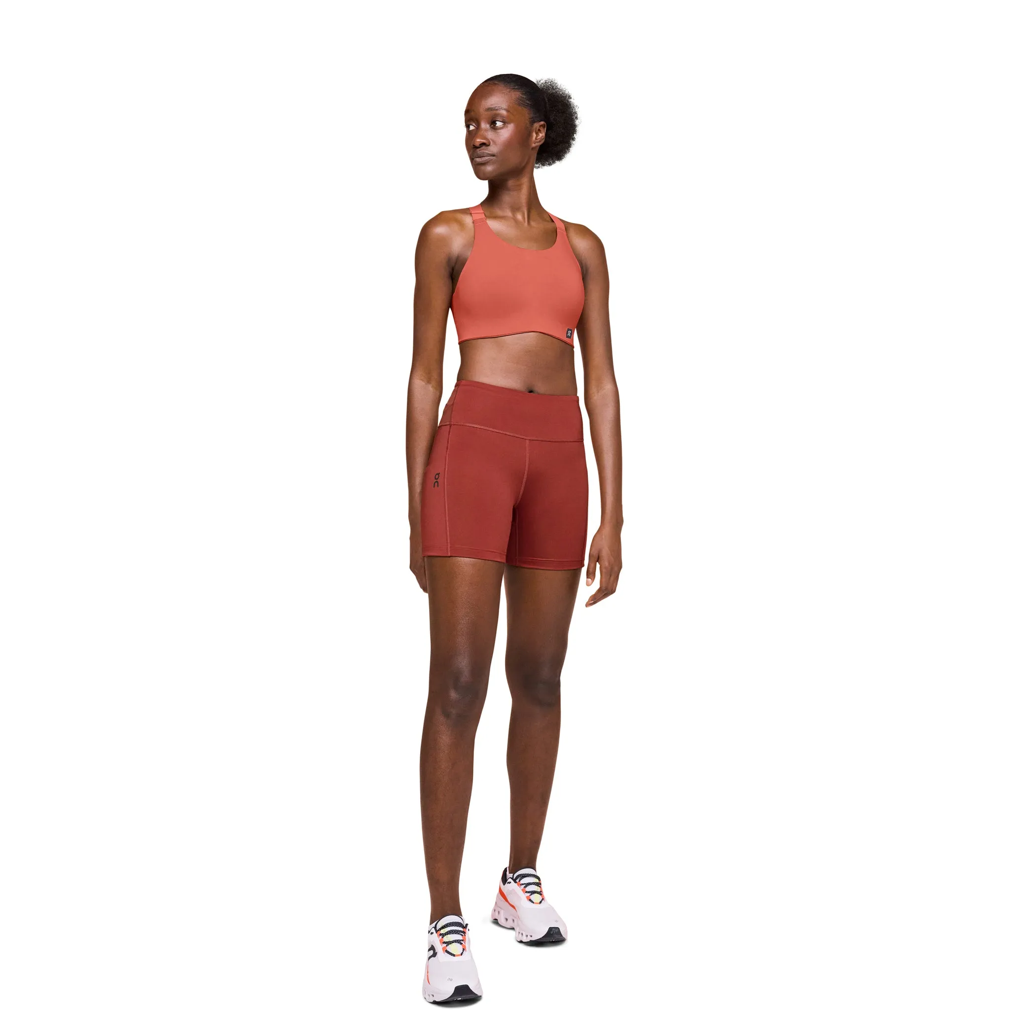 On Performance Short Tights Women's Ruby
