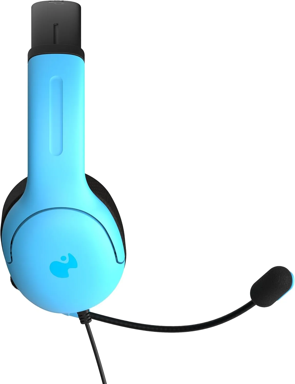 PDP AIRLITE Wired Stereo Gaming Headset, Officially Licensed by Sony PlayStation 5, PS5/PS4/PS3/PC, Lightweight Durable Headphones, 3.5mm Audio Jack, Noise-canceling Flip-to-Mute Mic, Neptune Blue
