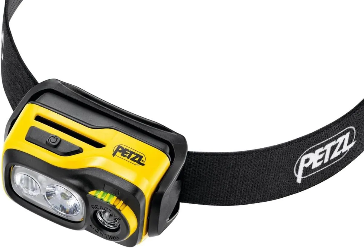 PETZL Swift RL Pro Lamp Black/Yellow