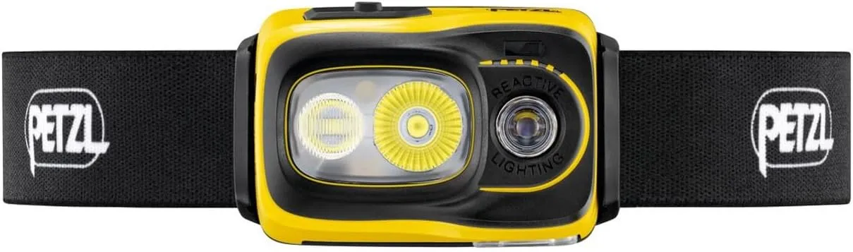 PETZL Swift RL Pro Lamp Black/Yellow