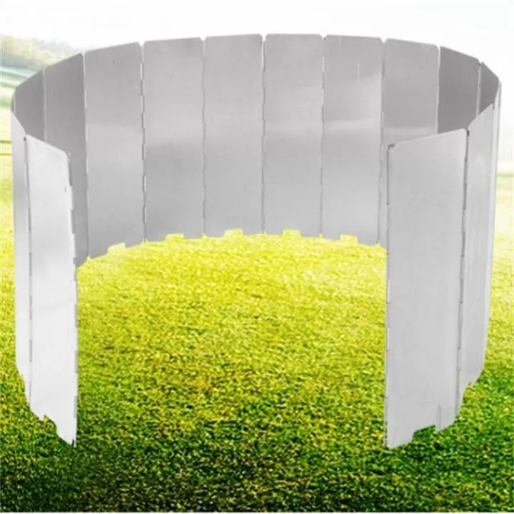Portable Toilet Camping Toilet Portable & Hiking Outdoor Wind Shield for Stove Combo Pack(Bulk 3 Sets)