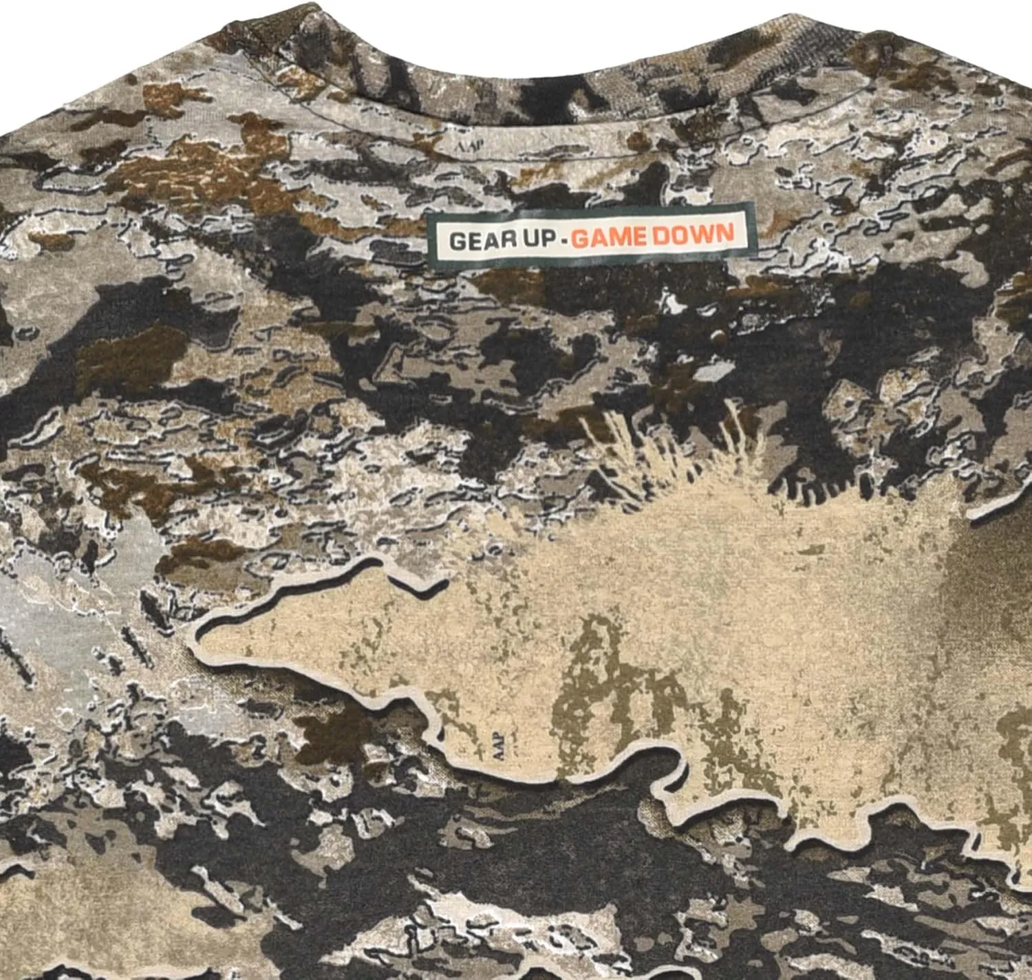 Realtree and Mossy Oak Authentic Youth Camouflage Pattern Long Sleeves Crewneck Tee Shirts for Kids