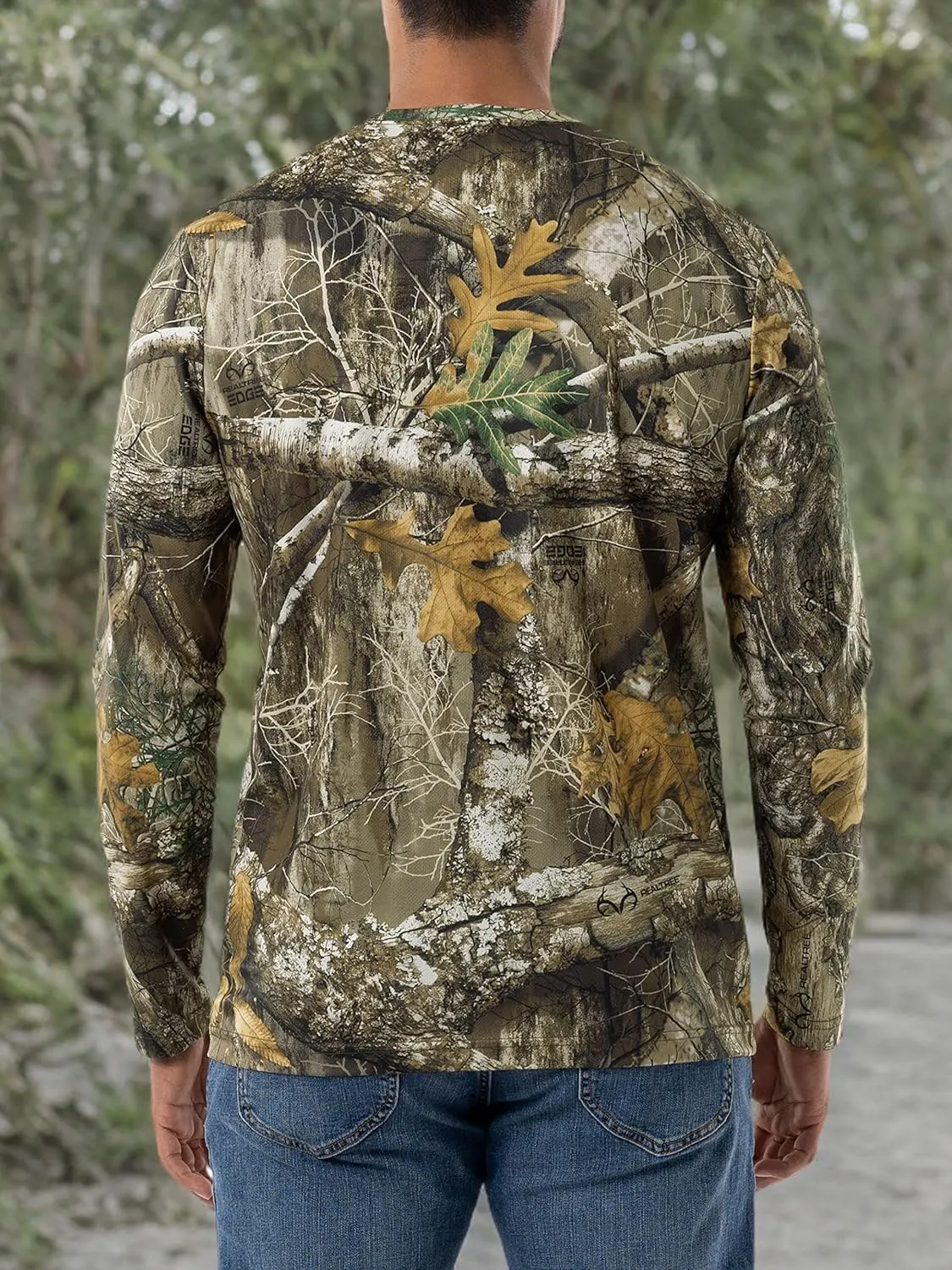 Realtree Men's 2 Pack Long Sleeve Performance Tees