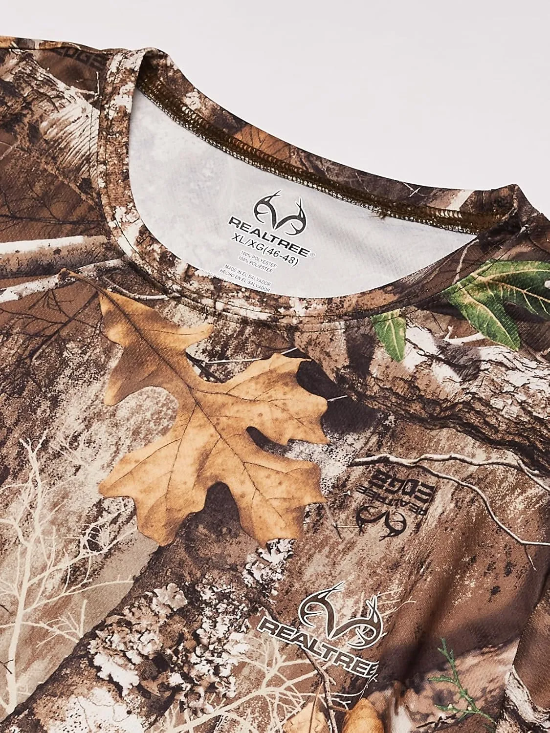 Realtree Men's 2 Pack Long Sleeve Performance Tees