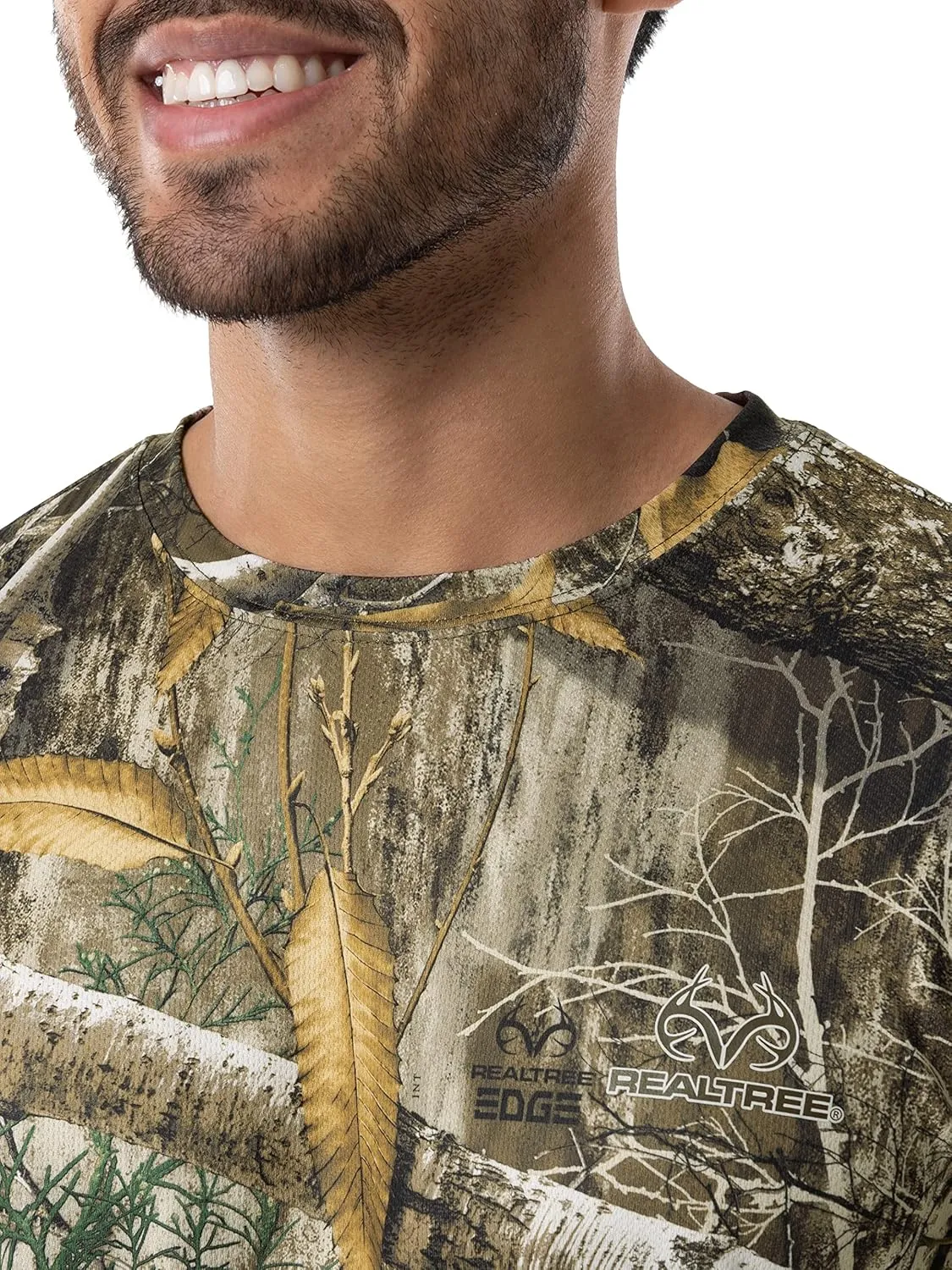 Realtree Men's 2 Pack Long Sleeve Performance Tees