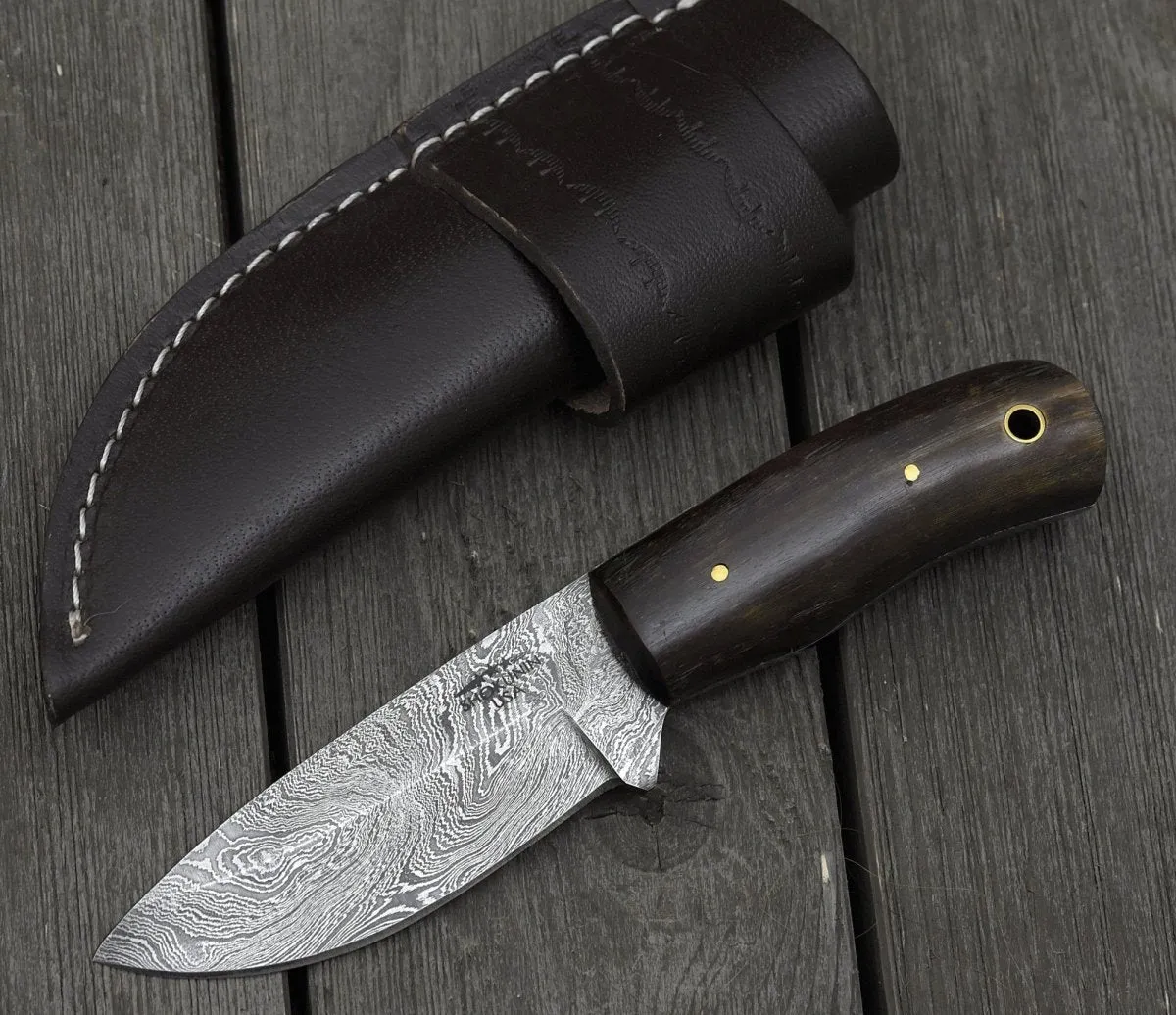 Resonance Every Day Carry Knife with Ram Horn Handle