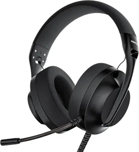 S30 Gaming Headset with Microphone,198g Lightweight Design, Wired Gaming Headphones for Xbox, Xbox Series X|S, PS5, PS4, Switch, PC, Noise Cancelling Mic, Soft Earmuffs (Black)